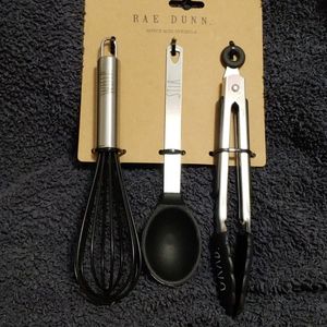 Rae Dunn 3 Piece Mini Utensils